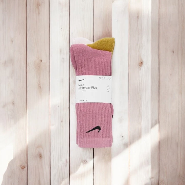 NIKE EVERYDAY PLUS DRI-FIT TUBE SOCKS (packs of 3 socks)