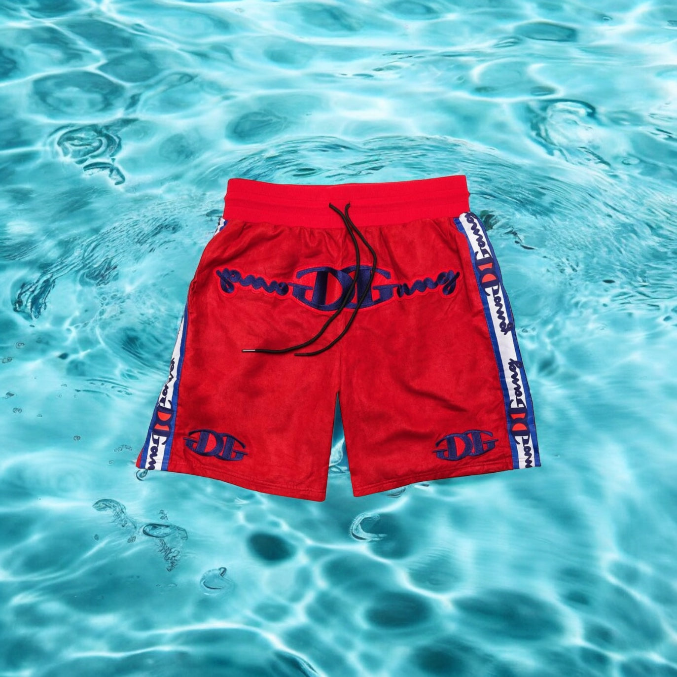 GANG GANG BBALL SNAP SHORTS