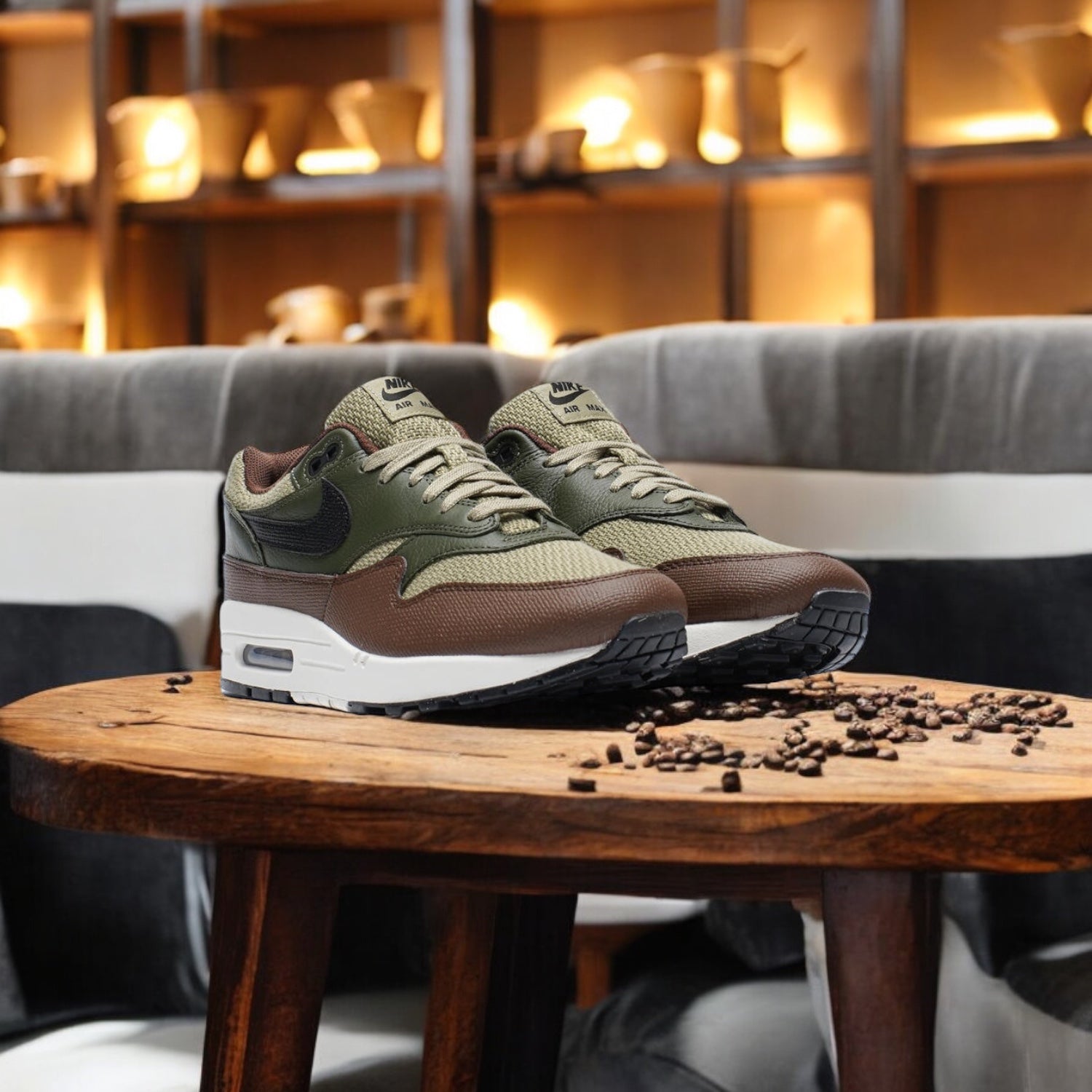 NIKE AIR MAX 1 ESS PRM "NEUTRAL OLIVE"