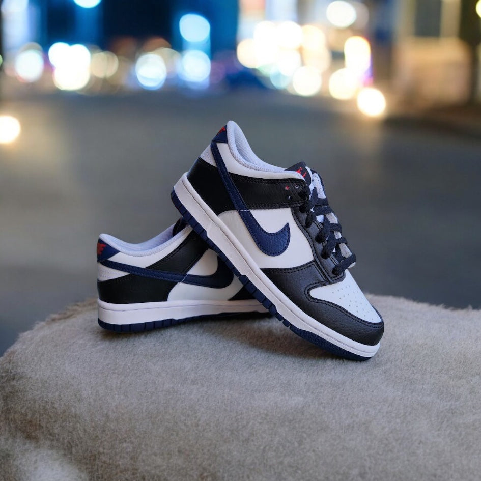 NIKE DUNK LOW (GS) "MIDNIGHT NAVY"