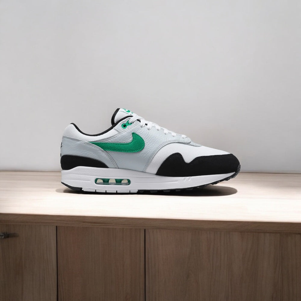 Nike Air Max 1 White Black Stadium Green